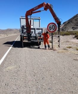 Reponen señales en el Paso San Francisco