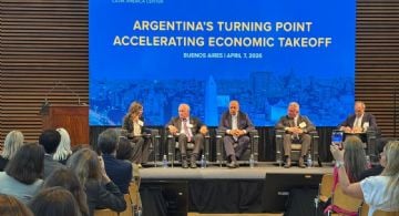El vicegobernador Dusso participó en el panel de minería del Atlantic Council