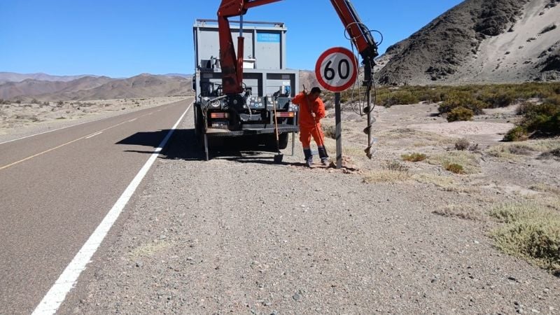 Reponen señales en el Paso San Francisco