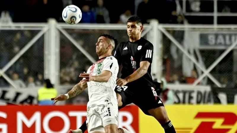 Riestra empató con Palestino