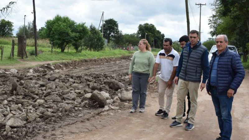 Los Altos avanza con la recuperación de caminos rurales tras las lluvias
