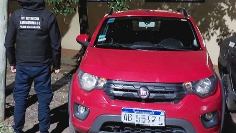 Secuestraron un automóvil “mellizo”
