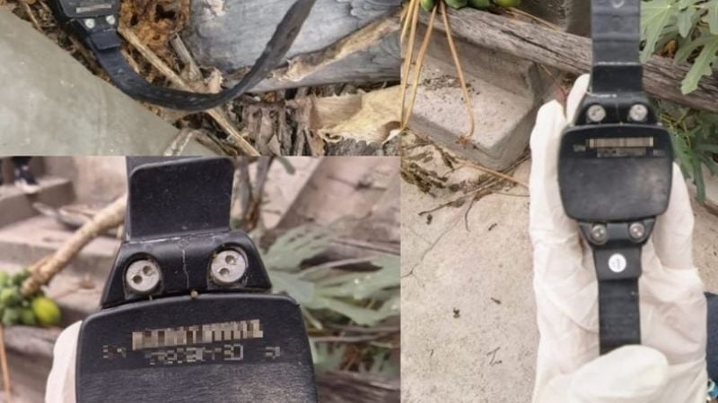 Se sacó la pulsera dual y la abandonó