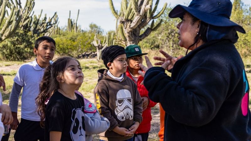 Pequeños anfitriones: alumnos de la Escuela San Martín descubrieron los tesoros de la Capital