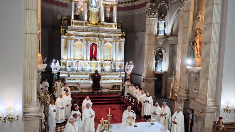 Se honró al Beato Mamerto Esquiú con la Misa Coral San Pío X