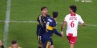 EL INSULTO de Leandro Paredes a un compañero suyo en pleno partido.