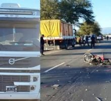 Tragedia en la Ruta Nacional 38: murió un motociclista