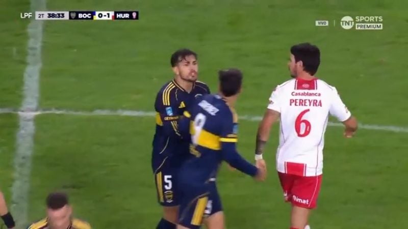 Paredes, nervioso, a las puteadas con Milton