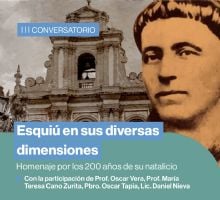 Se viene el conversatorio homenaje: “Esquiú en sus diversas dimensiones”