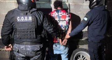 Apresado con una rueda robada
