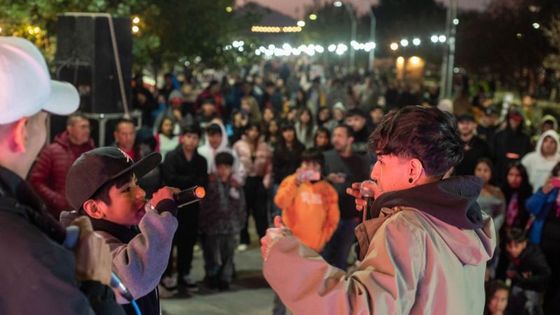 Tinogasta vibró con una plaza colmada junto al Freestyle y el 3x3
