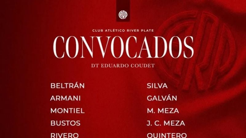 Coudet “borró” a Subiabre y Kendry Páez