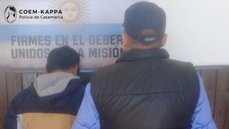 Detenido por amenazar a una persona con un destornillador