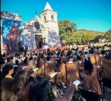 230 estudiantes prometieron Lealtad a la Constitución Nacional en Piedra Blanca