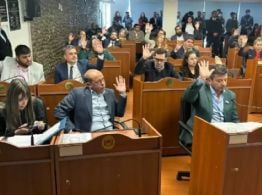 Diputados sesiona en Fray Mamerto Esquiú