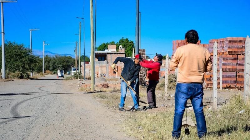 Santa María avanza con un plan integral de mejoras urbanas en distintos barrios