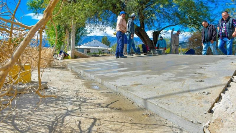 Santa María avanza con un plan integral de mejoras urbanas en distintos barrios