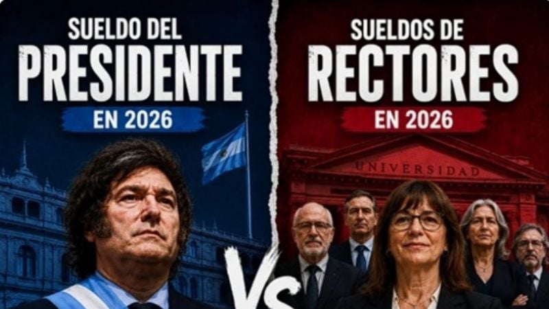Milei comparó su sueldo con el de los rectores