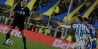 La publicación de Racing con la cacha inclinada en el Gigante de Arroyito.