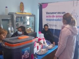 Realizaron una jornada de vacunación contra el dengue para cadetes policiales