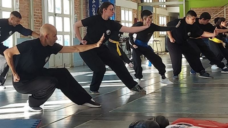 Kung Fu con capacitación y competencias