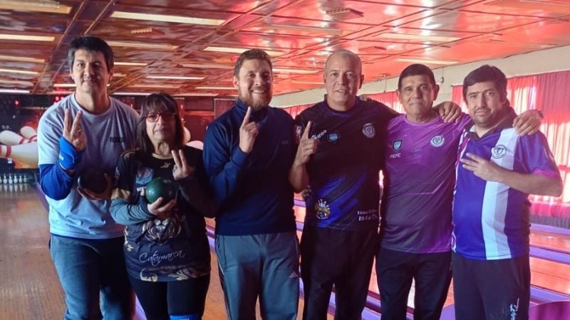 Campeones del "Reencuentro" del Bowling