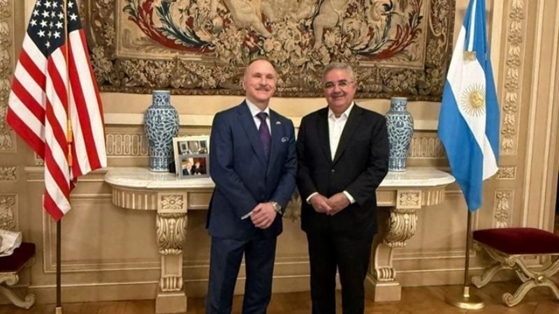 El Gobernador se reunió con el Embajador de Estados Unidos en Argentina