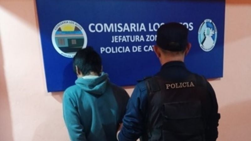 Quiso robar en una finca y fue aprehendido