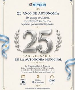 Mutquín celebra sus "Bodas de Plata" de autonomía municipal