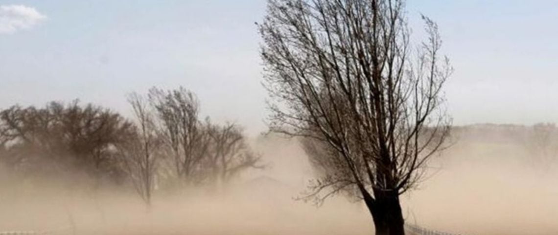 Alerta por fuertes vientos para el Valle Central