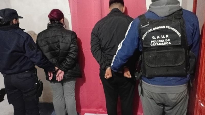 Tres detenidos por narcomenudeo en Andalgalá