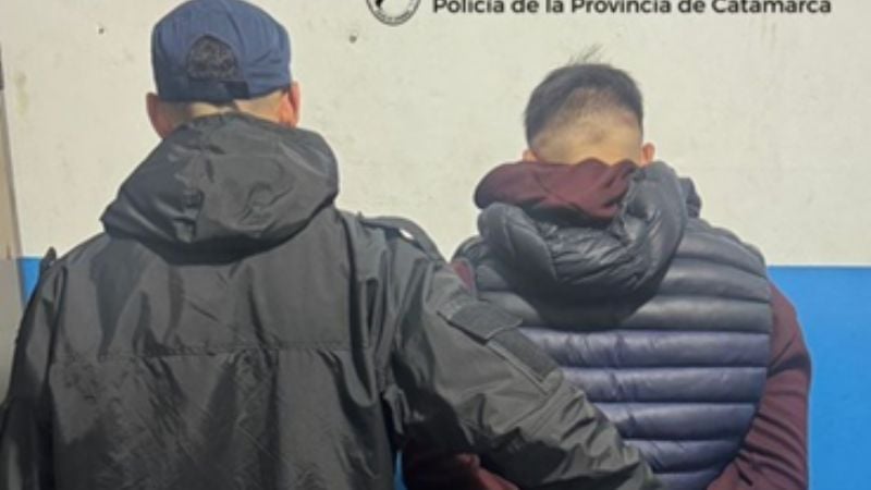 Discutió con su ex, la golpeó, y terminó preso