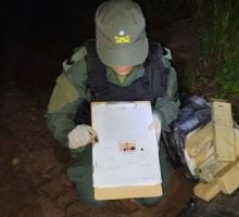 Abandonaron más de 131 kilos de droga en la costa del río Paraná
