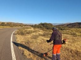 Piden circular con extrema precaución por trabajos sobre Ruta Nacional 40