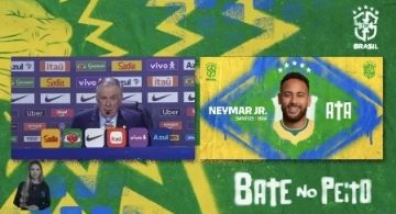Neymar en la lista de Brasil para el Mundial