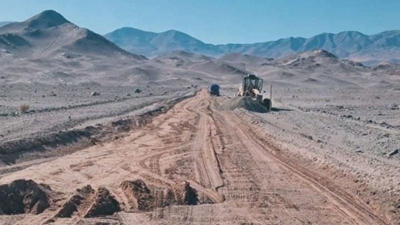 Avanzan los trabajos en el tramo Chuquisaca-Antofagasta
