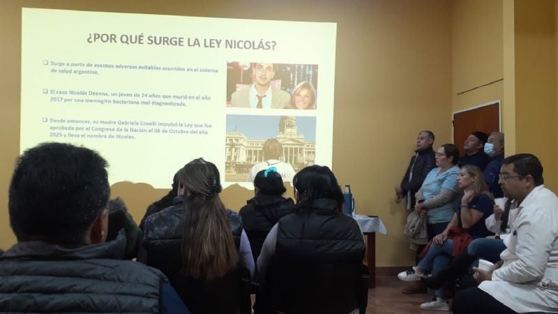 Equipos de Salud de Tinogasta fortalecen la calidad de atención y seguridad del paciente