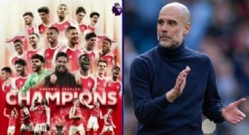 Arsenal, nuevo campeón inglés, tras empate del City