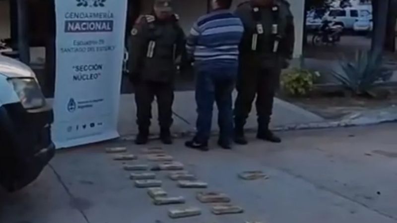 Secuestran casi 14 kg de cocaína en la Ruta 34 valuada en $295.000.000