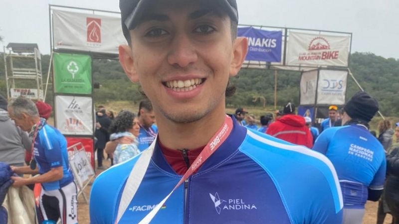 Samuel Sotomayor, campeón Argentino en MTB