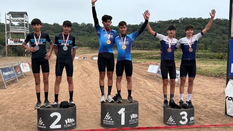 Samuel Sotomayor, campeón Argentino en MTB