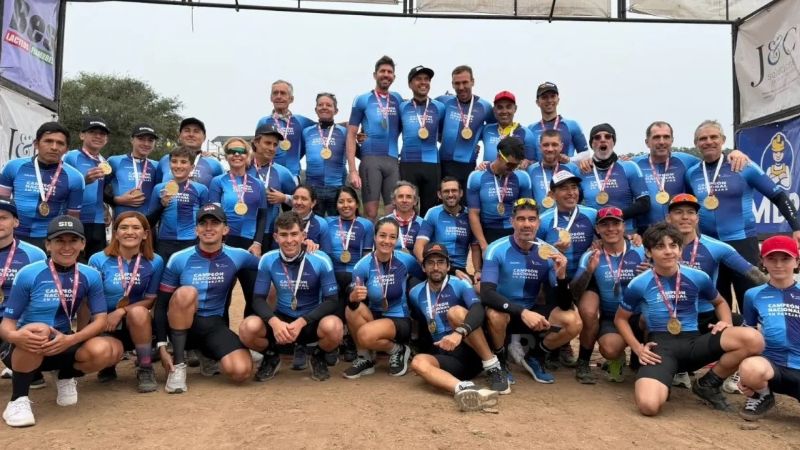 Samuel Sotomayor, campeón Argentino en MTB
