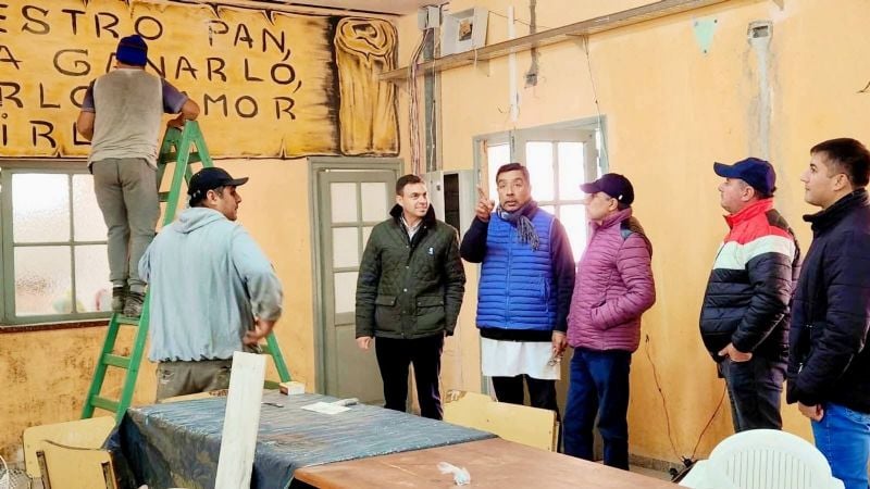 Avanzan las obras de puesta en valor en la Escuela N° 274 de Alijilán