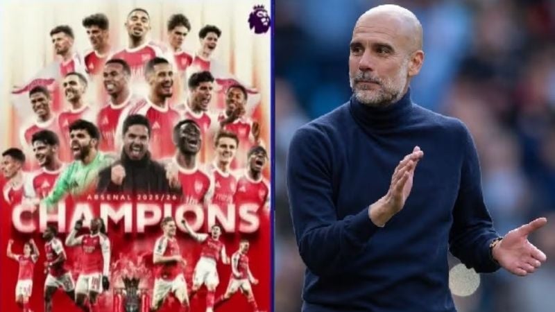 Arsenal, nuevo campeón inglés, tras empate del City