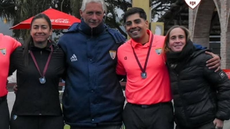 Hockey: Franco Villagra, en la elite del arbitraje nacional