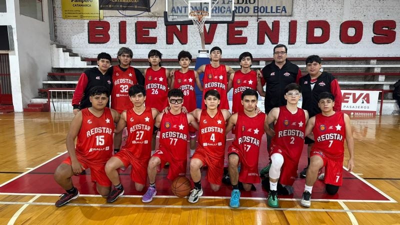 Red Star rojo, primer finalista de juveniles (u17)