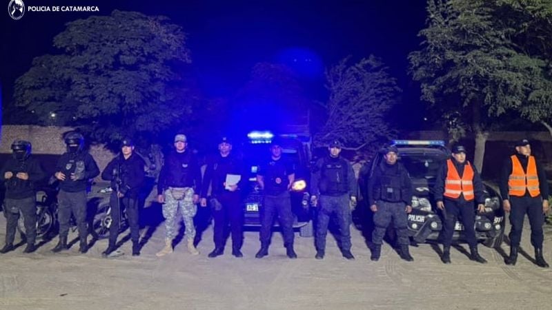Operativos policiales: detenidos y vehículos secuestrados