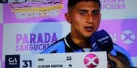 LAUTARO GODOY, autor de un gol para Atlético Tucumán, fue elegido la figura del partido.