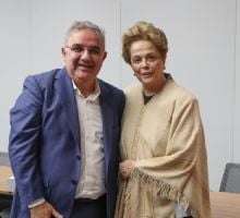 Jalil se reunió con Dilma Rousseff en China