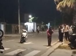 Violento choque en la Capital